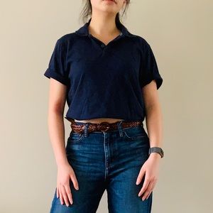 ⚡️ 3/$20 - Banana Republic Oversized Polo Shirt